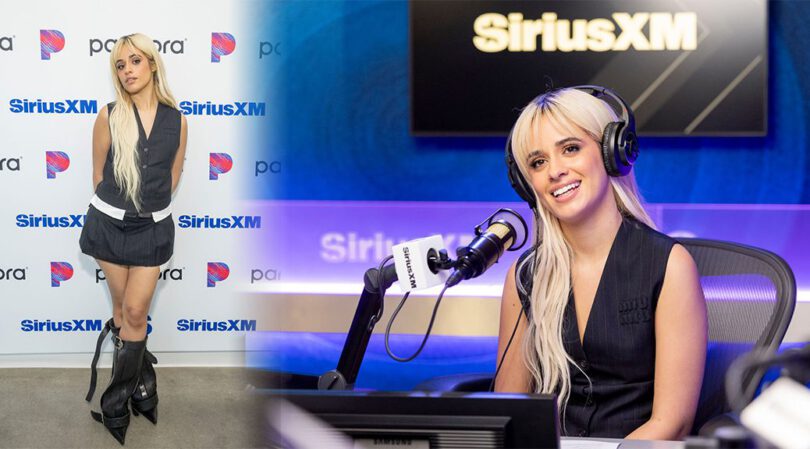 Sizzling Hot: Camila Cabello Rocks Mini Skirt and Boots at SiriusXM Studios