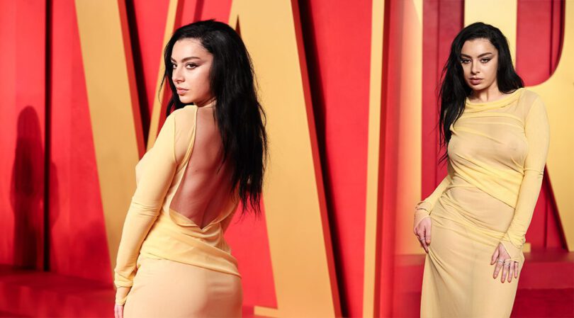 Sensational Charli XCX Stuns at Vanity Fair Oscar Party: Bare Breasts & Pierced Nipples Unveiled!