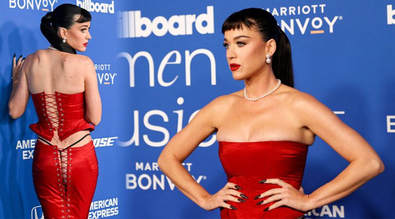 Katy Perry Shocks with Scandalous G-String Panties and Bare Ass at Billboard Women In Music 2024!