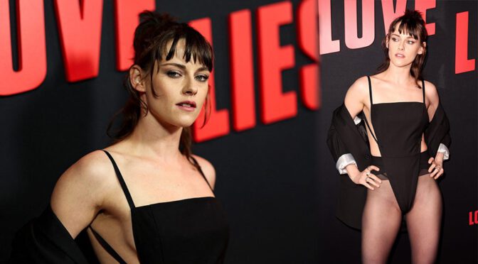 Kristen Stewart Turns Heads in Scandalously Revealing Outfit at Love Lies Bleeding Premiere!