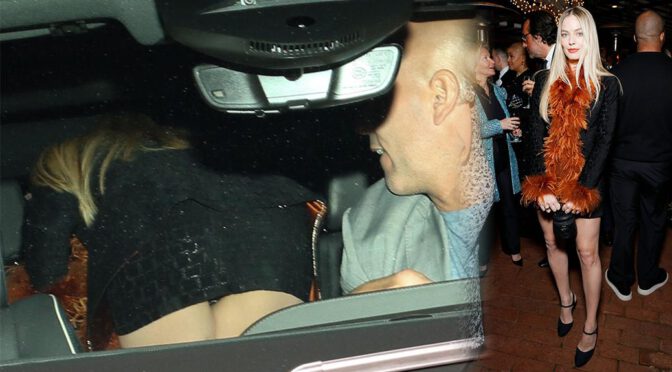 Exclusive: Margot Robbie’s Upskirt Revelation at Chanel’s Pre-Oscar Event in LA