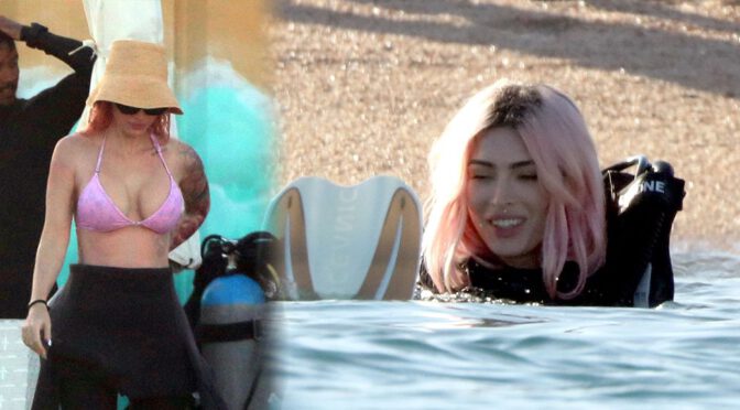 Megan Fox Stuns in Mexico: Bikini Clad with Head-Turning Breasts!