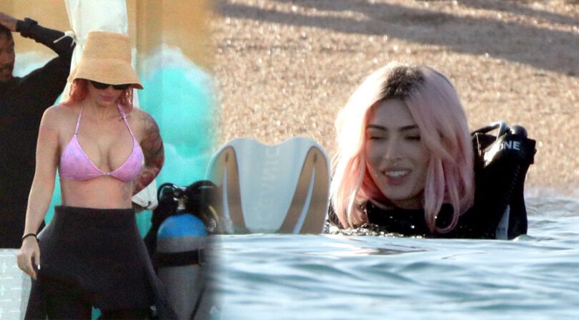 Megan Fox Stuns in Mexico: Bikini Clad with Head-Turning Breasts!