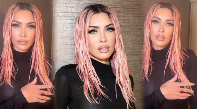 Braless Beauty: Megan Fox Bares All in Transparent Top, Nipples Exposed