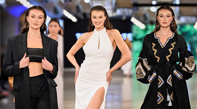 Mesmerizing Beauty: Rachel Pizzolato’s Radiant Runway Moment at Art Hearts Fashion