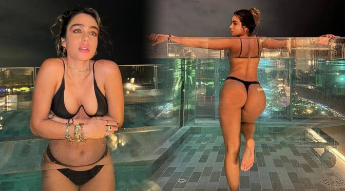 Sommer Ray Stuns in Thong Bikini, Flaunting Perfect Big Ass by the Pool
