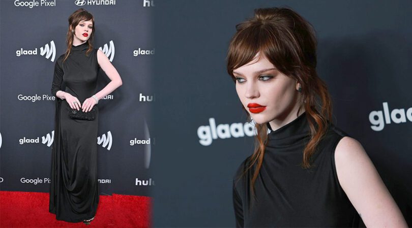 Sophie Thatcher’s Sensational Appearance: Braless Beauty Steals the Show at GLAAD Media Awards!