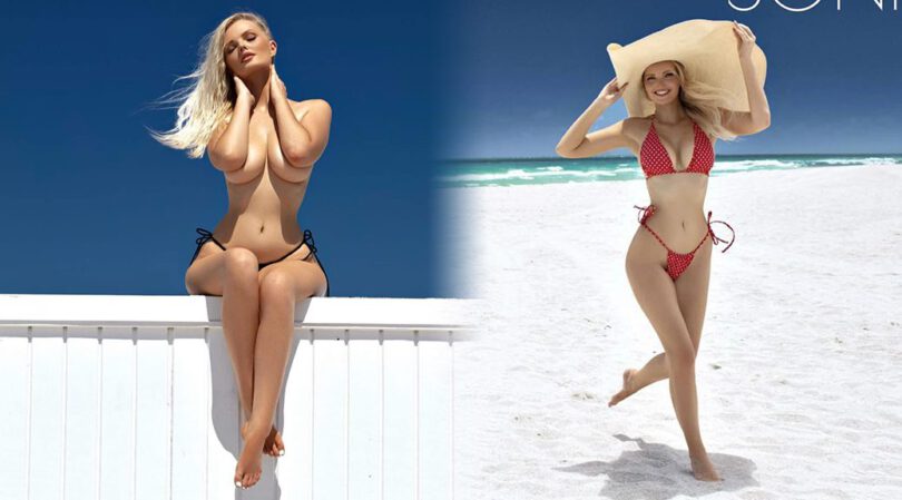 Zienna Sonne Unleashes her Spectacular Breasts: Exclusive Bikini Photoshoot for Maxim Slovakia!