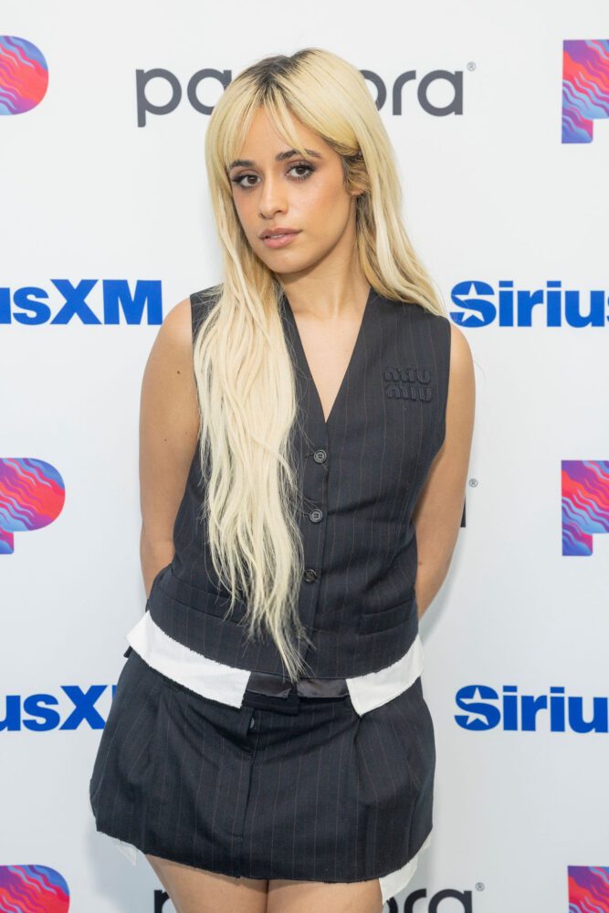 Camila Cabello Sexy Look Siriusxm Studios