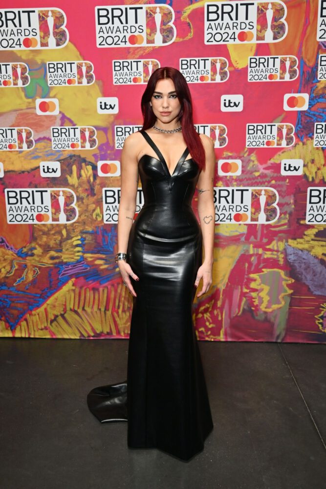 Dua Lipa Sultry Performance Brit Awards