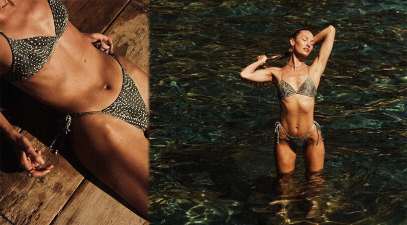 Seductive Sensation: Candice Swanepoel’s Bikini Showcase for Tropic of C