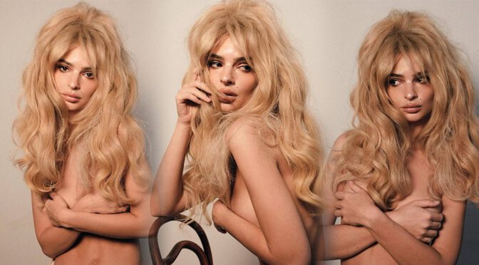 Emily Ratajkowski Bares All in Mustafa Yanaz’s Topless Photoshoot!