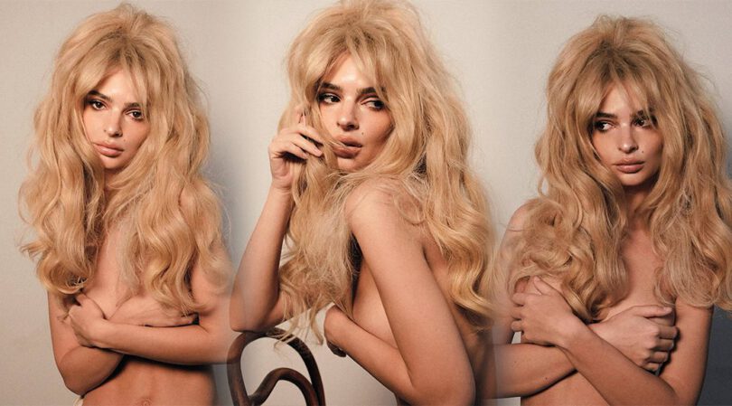 Emily Ratajkowski Bares All in Mustafa Yanaz’s Topless Photoshoot!