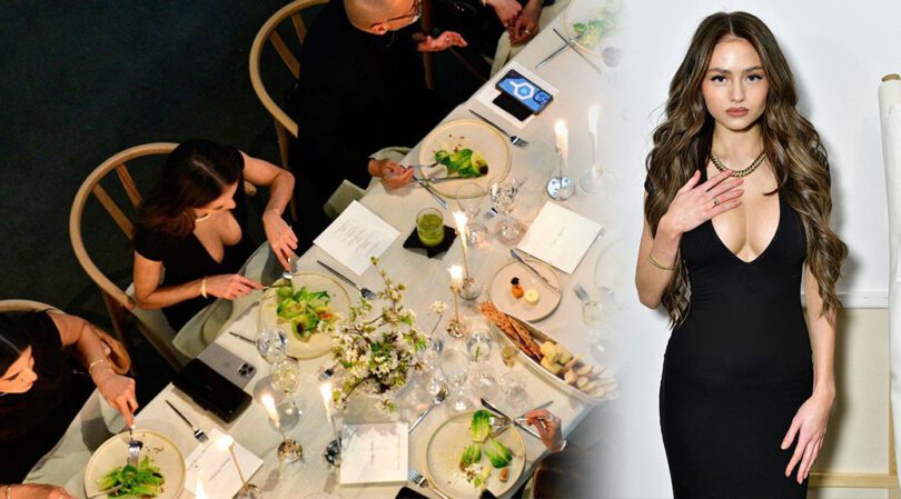 Leni Klum Stuns in Low-Cut Dress, Flaunting Spectacular Breasts at David Yurman Event!