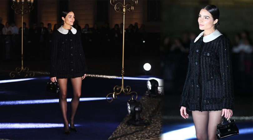 Olivia Culpo Stuns in Sexy Stockings at Dolce & Gabbana’s 40th Anniversary Bash!