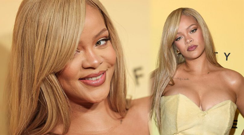 Rihanna’s Mesmerizing Cleavage Steals Spotlight at Fenty Beauty Launch