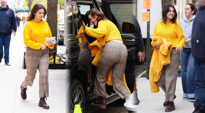 Selena Gomez Stuns with Her Beauty and Busty Figure on ‘Only Murders in the Building’ Set in New York