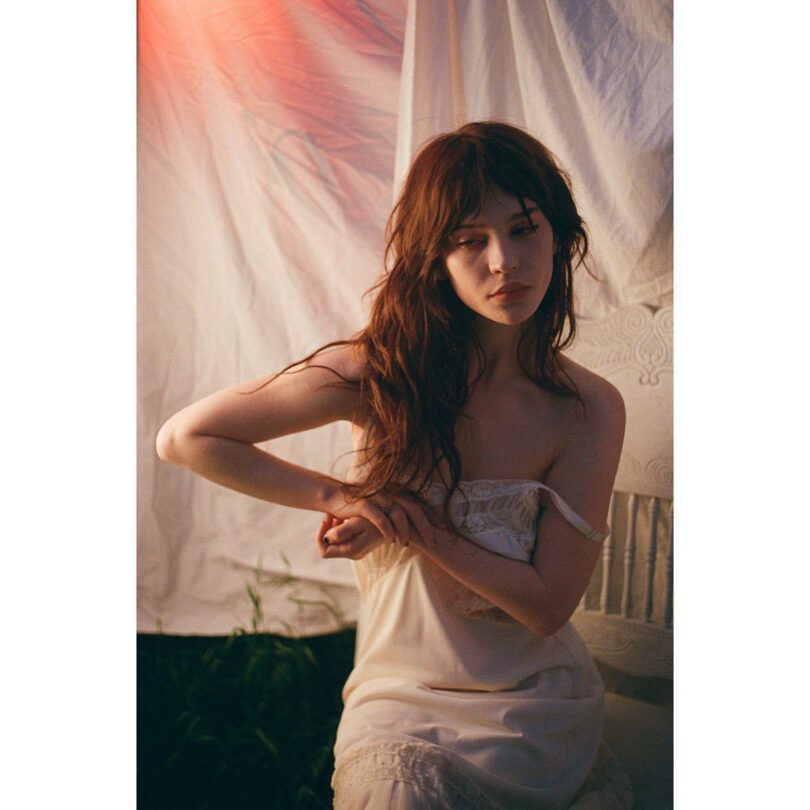 Sophie Thatcher Braless Photo Shoot Emma Thatcher