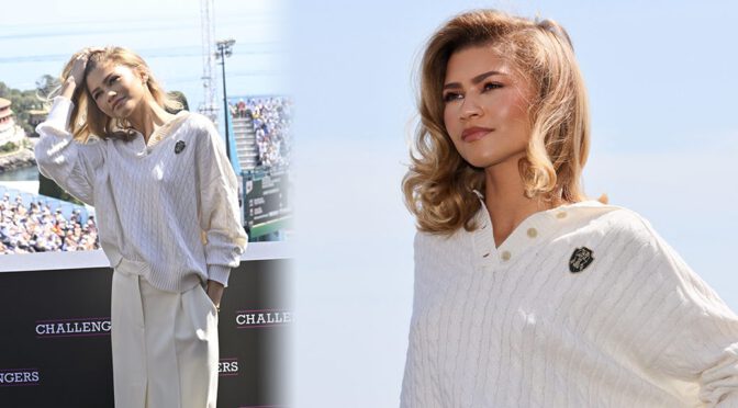 Braless Beauty: Zendaya Stuns with Sexy Pokies at Monaco Photocall!