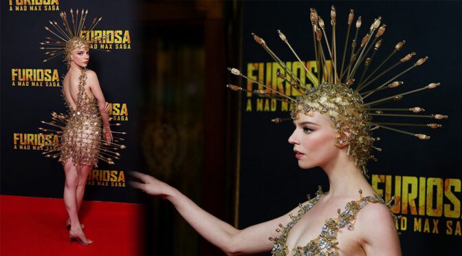 Anya Taylor-Joy Radiates in Sensational Dress at ‘Furiosa: A Mad Max Saga’ Premiere in Sydney