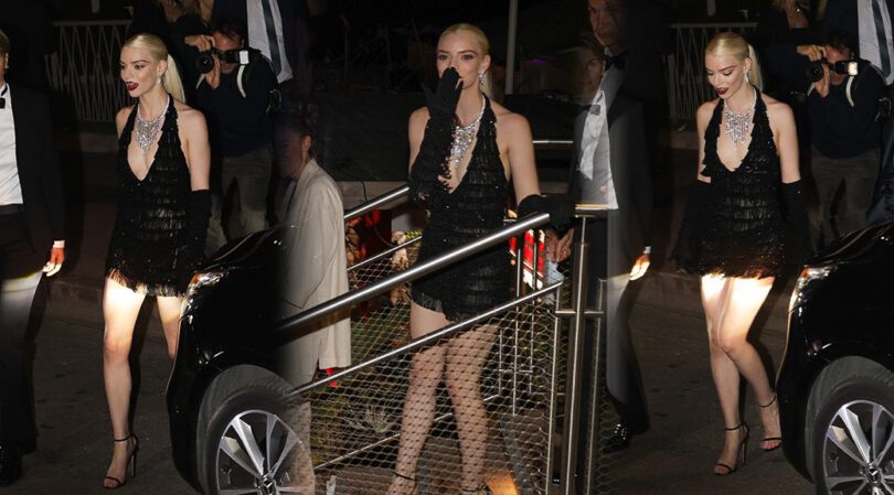 Sexy Sheer Elegance: Anya Taylor-Joy’s Head-Turning Outfit at ‘Furiosa’ Cannes Afterparty