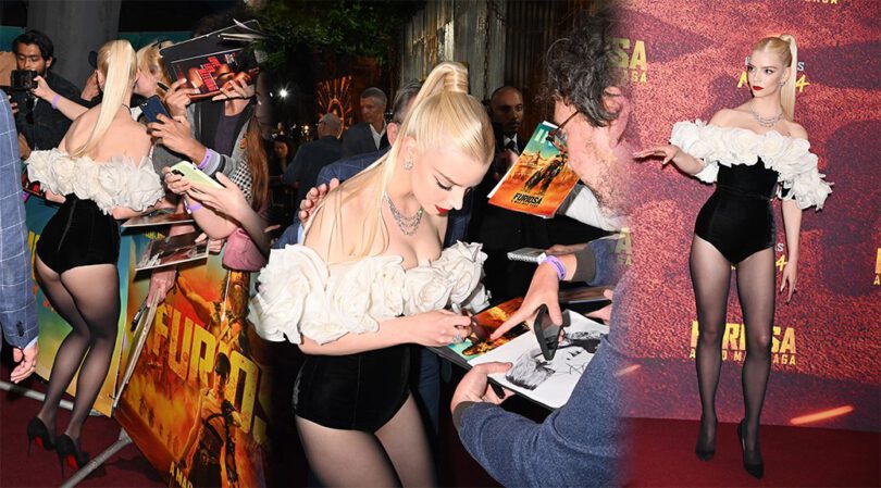 Anya Taylor-Joy Unleashes Her Sensational Legs and Sexy Booty at Furiosa Premiere!