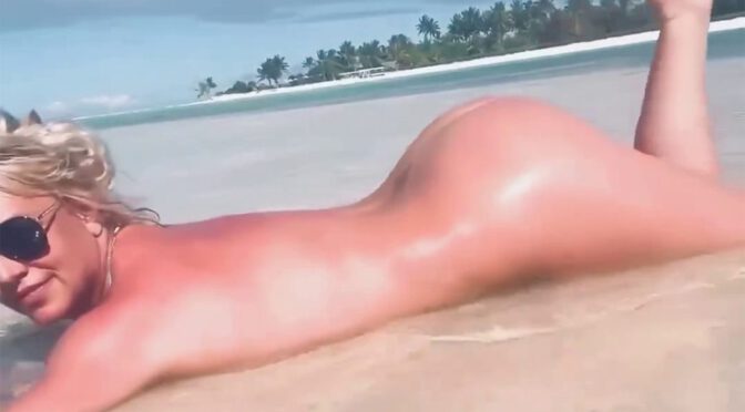 Britney’s Naked Beach Party: Scandalous Fun Under the Sun (Video)