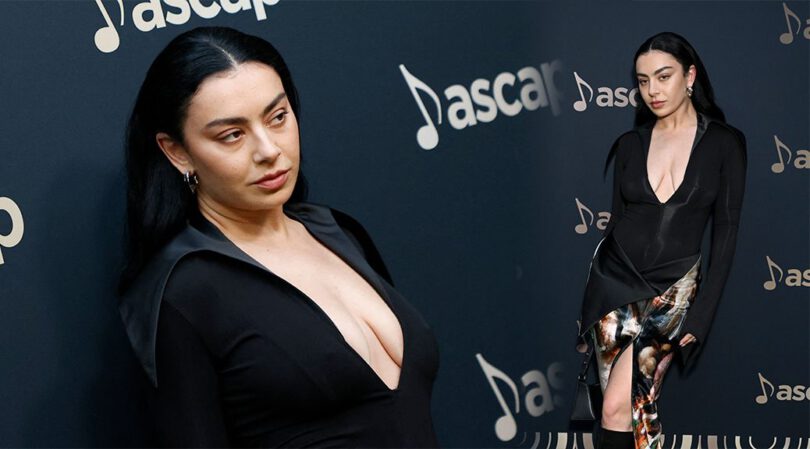 Charli XCX Turns Heads with Braless Look at 2024 ASCAP Pop Music Awards
