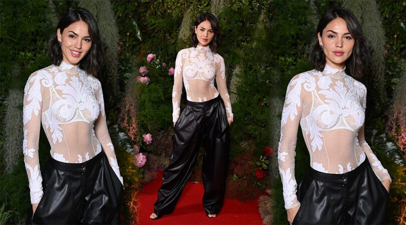 Eiza González Dazzles in Sexy Bra and Sheer White Top at BAFTA Television Awards!