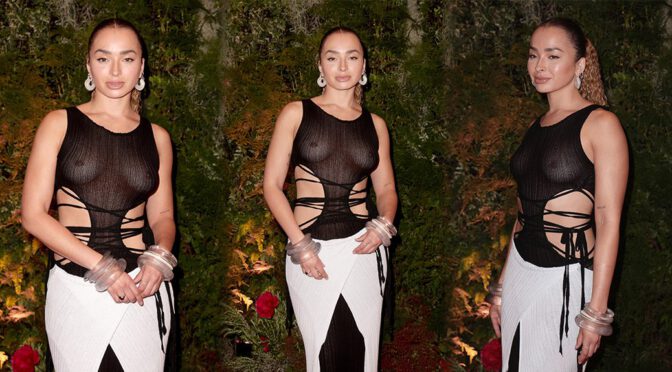 Sexy Alert: Ella Eyre Goes Braless, Exposes Breasts at BAFTA TV Celebration!