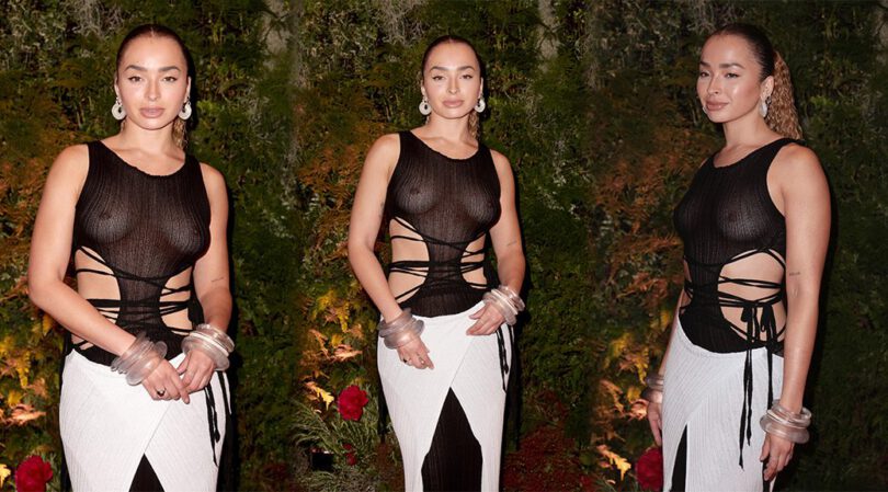 Sexy Alert: Ella Eyre Goes Braless, Exposes Breasts at BAFTA TV Celebration!