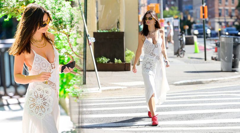 Emily Ratajkowski’s Boobilicious Display in NYC – Her Sexiest Cleavage Moment Yet!
