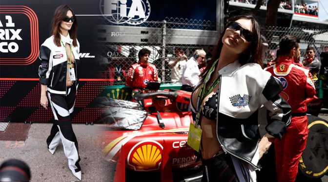 Emily Ratajkowski’s Busty Display: Teasing Fans with Her Sexy Curves at the F1 Grand Prix