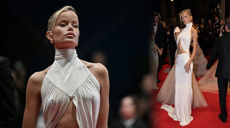 Frida Aasen’s Sexy Spectacle: Braless and Beautiful at Cannes