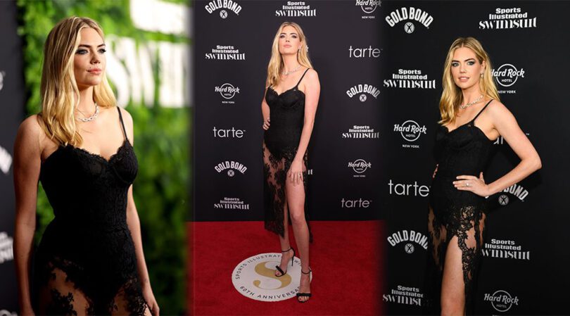 Kate Upton Turns Heads with Sexy Legs at Sports Illustrated Swimsuit Issue Launch