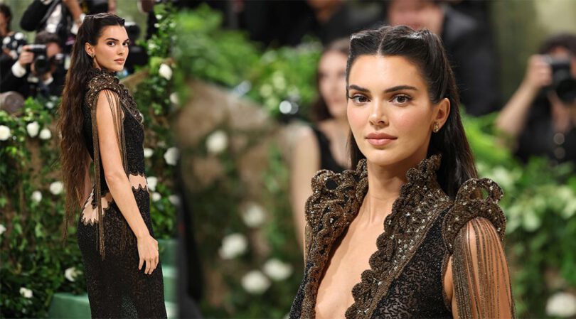 Kendall Jenner’s Braless Beauty Shines at Met Gala’s Sleeping Beauties Tribute!