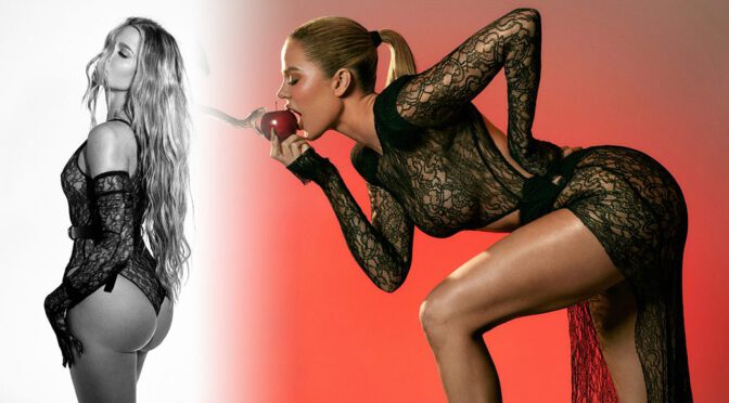 Khloe Kardashian Bares All: Raunchy Photo Shoot by Greg Swales Exposes Her Big, Bare Boobs and That Famous Big Ass! (NSFW)