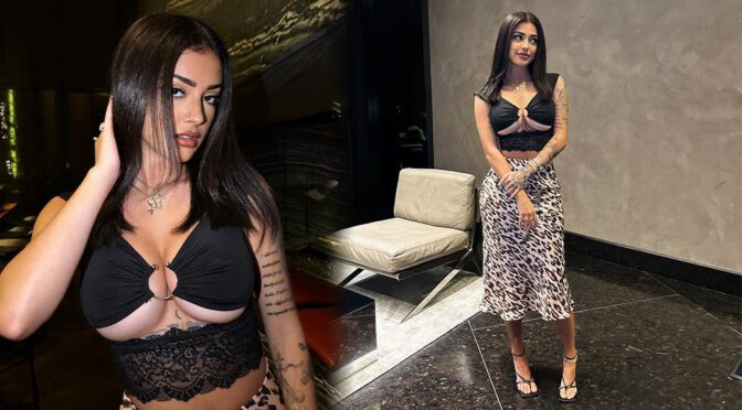 Malu Trevejo Stuns in Revealing Top, Flaunting Her Beautiful Breasts!