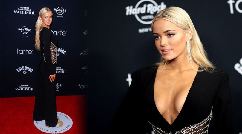 Sensational Cleavage Alert! Olivia Dunne Wows at SI Swimsuit Issue Party!