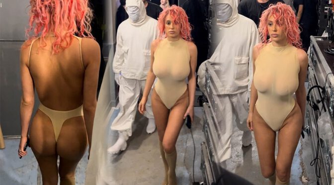 Bianca Censori’s Scandalous See-Through Stunt: Big Boobs & Sexy Ass on Full Display!