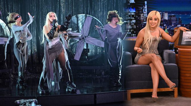 Camila Cabello’s Sexy Legs Steal the Spotlight on Jimmy Fallon Show!