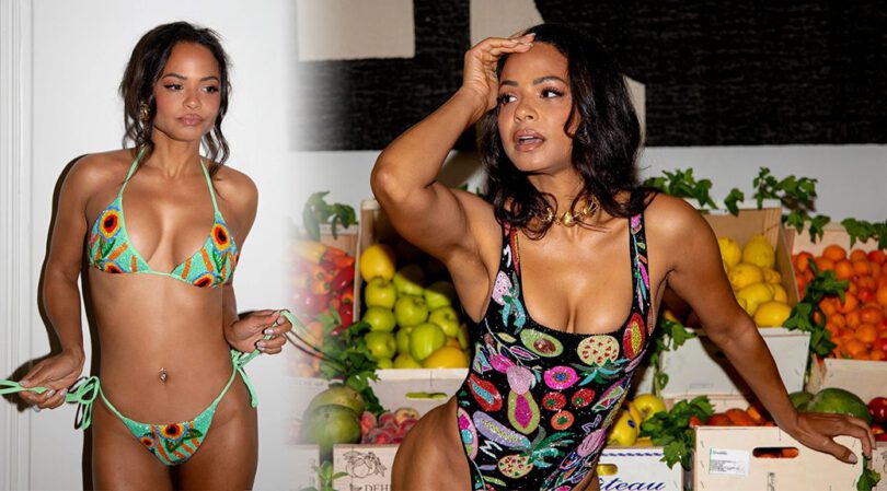 Christina Milian Sizzles in Seductive Beachwear: Oceanus 2024 Collection
