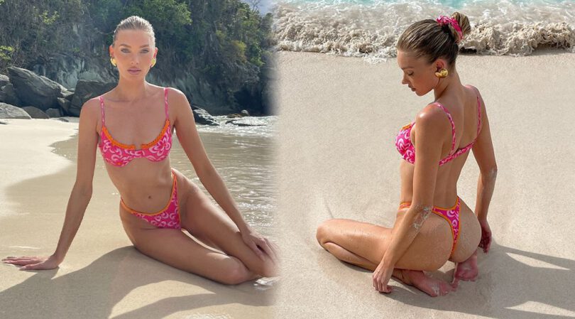 Elsa Hosk’s Cheeky Beach Display: A Perfect Ass Demands Your Attention