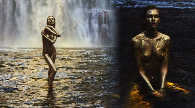 Stella Maxwell Bares All: A Sensual Body-Paint Photo Session (NSFW)