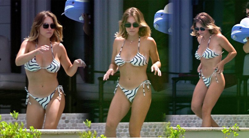Sydney Sweeney’s Sizzling Bikini Dip: Jaw-Dropping Body and Busty Display!