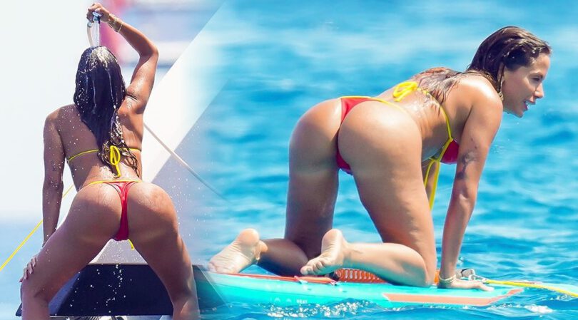 Anitta Flaunts Stunning Booty in Sexy Thong Bikini on Yacht
