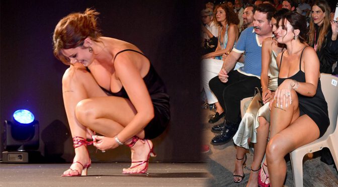 Bella Thorne Sizzles in Skimpy Black Dress: Sexy Legs Steal the Show!