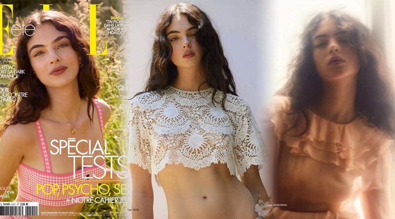 Deva Cassel Sizzles Braless in Elle France: Sexy Nipples Steal the Show!