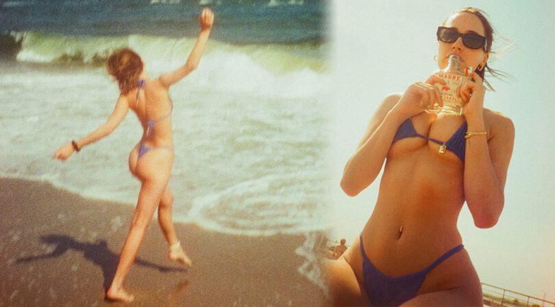 Elsie Hewitt Turns Up the Heat in Thong Bikini – Sizzling Beach Shoot!