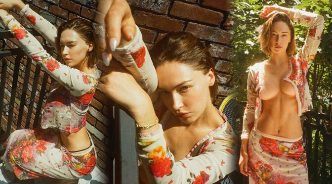 Elsie Hewitt’s Braless Photoshoot: A Stunning Display of Beauty